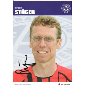 Autogramm Fussball | FK Austria Wien | 2006 | Peter STÖGER