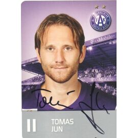 Autogramm Fussball | FK Austria Wien | 2011 | Tomas JUN