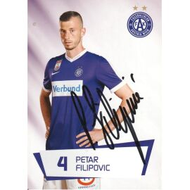 Autogramm Fussball | FK Austria Wien | 2016 | Petar FILIPOVIC