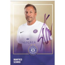 Autogramm Fussball | FK Austria Wien | 2021 | Manfred SCHMID