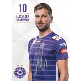 Autogramm Fussball | FK Austria Wien | 2023 | Alexander GRÜNEWALD