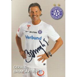 Autogramm Fussball | FK Austria Wien | 2014 | Gerald BAUMGARTNER