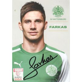 Autogramm Fussball | SV Mattersburg | 2015 | Patrick FARKAS