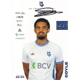 Autogramm Fussball | FC Lausanne-Sport | 2022 | Trae COYLE