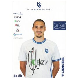 Autogramm Fussball | FC Lausanne-Sport | 2022 | Aldin TURKES