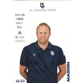 Autogramm Fussball | FC Lausanne-Sport | 2022 | Ludovic MAGNIN