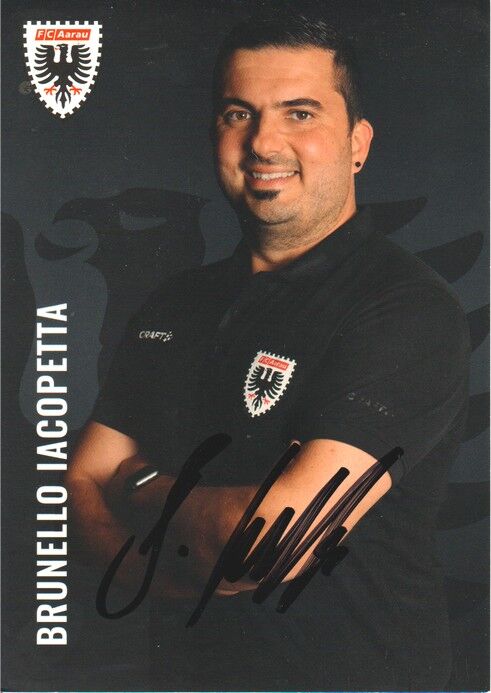 Autogramm Fussball | FC Aarau | 2024 | Brunello IACOPETTA