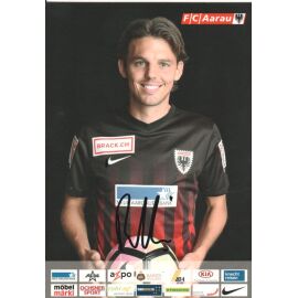 Autogramm Fussball | FC Aarau | 2016 | Pascal THRIER