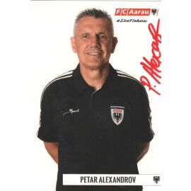 Autogramm Fussball | FC Aarau | 2022 | Petar ALEXANDROV