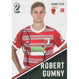 Autogramm Fussball | FC Augsburg | 2022 | Robert GUMNY