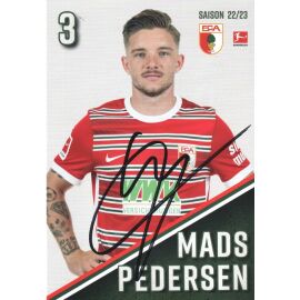 Autogramm Fussball | FC Augsburg | 2022 | Mads PETERSEN