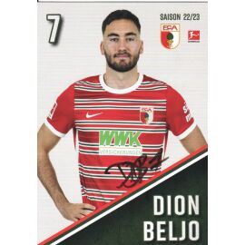 Autogramm Fussball | FC Augsburg | 2022 | Dion BELJO