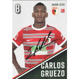 Autogramm Fussball | FC Augsburg | 2022 | Carlos GRUEZO