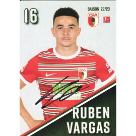 Autogramm Fussball | FC Augsburg | 2022 | Ruben VARGAS