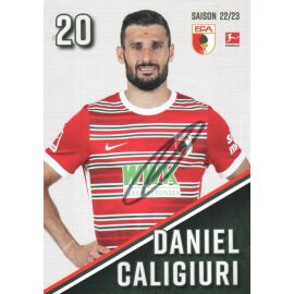 Autogramm Fussball | FC Augsburg | 2022 | Daniel CALIGIURI