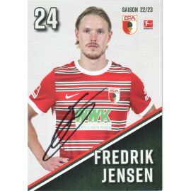 Autogramm Fussball | FC Augsburg | 2022 | Fredrik JENSEN