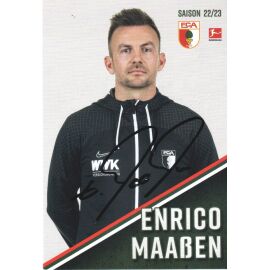 Autogramm Fussball | FC Augsburg | 2022 | Enrico MAASSEN