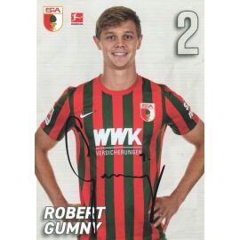 Autogramm Fussball | FC Augsburg | 2021 | Robert GUMNY