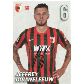 Autogramm Fussball | FC Augsburg | 2021 | Jeffrey GOUWELEEUW