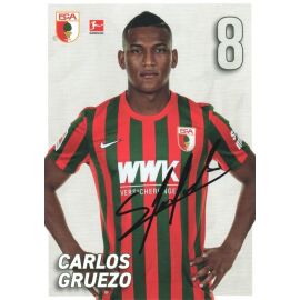 Autogramm Fussball | FC Augsburg | 2021 | Carlos GRUEZO