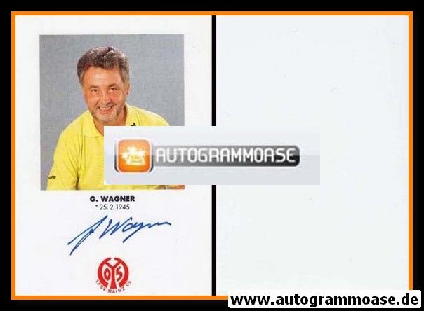 Autogramm Fussball | FSV Mainz 05 | 1991 | G. WAGNER