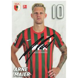 Autogramm Fussball | FC Augsburg | 2021 | Arne MAIER