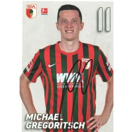 Autogramm Fussball | FC Augsburg | 2021 | Michael GREGORITSCH