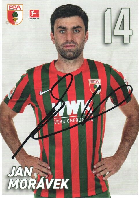 Autogramm Fussball | FC Augsburg | 2021 | Jan MORAVEK