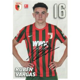 Autogramm Fussball | FC Augsburg | 2021 | Ruben VARGAS