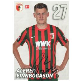 Autogramm Fussball | FC Augsburg | 2021 | Alfred FINNBOGASON