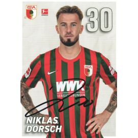 Autogramm Fussball | FC Augsburg | 2021 | Niklas DORSCH