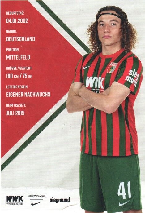 Autogramm Fussball | FC Augsburg | 2021 | Tim CIVEJA