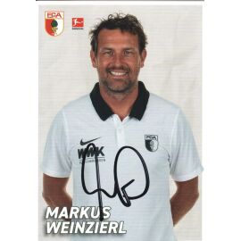 Autogramm Fussball | FC Augsburg | 2021 | Markus WEINZIERL