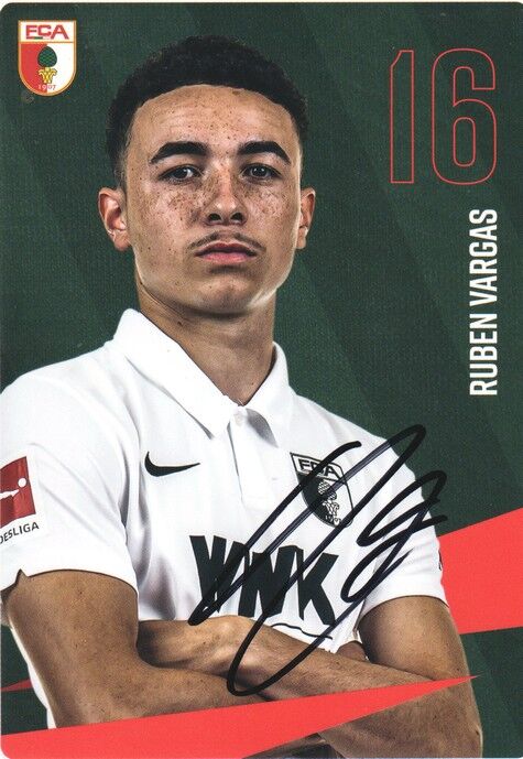 Autogramm Fussball | FC Augsburg | 2020 | Ruben VARGAS