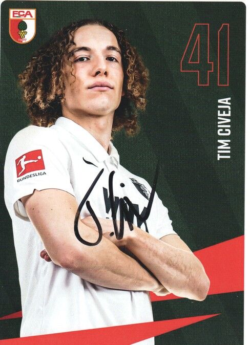 Autogramm Fussball | FC Augsburg | 2020 | Tim CIVEJA