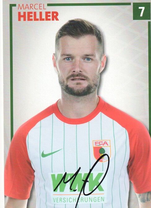 Autogramm Fussball | FC Augsburg | 2017 | Marcel HELLER