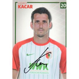 Autogramm Fussball | FC Augsburg | 2017 | Gojko KACAR