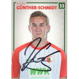 Autogramm Fussball | FC Augsburg | 2017 | Julian GÜNTHER-SCHMIDT