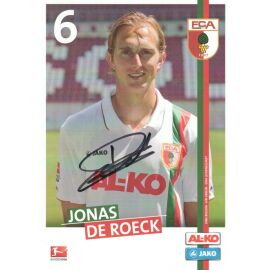 Autogramm Fussball | FC Augsburg | 2011 | Jonas DE ROECK