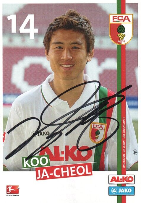 Autogramm Fussball | FC Augsburg | 2011 | Koo JA-CHEOL