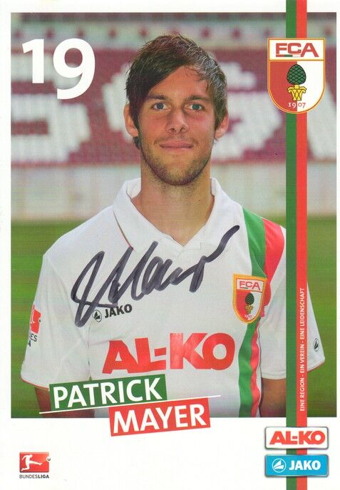 Autogramm Fussball | FC Augsburg | 2011 | Patrick MAYER
