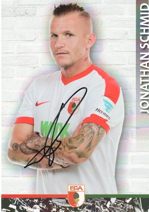 Autogramm Fussball | FC Augsburg | 2016 | Jonathan SCHMID
