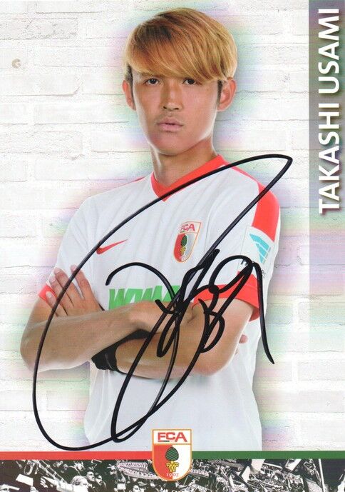 Autogramm Fussball | FC Augsburg | 2016 | Takashi USAMI