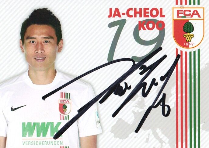 Autogramm Fussball | FC Augsburg | 2015 | Ja-Cheol KOO