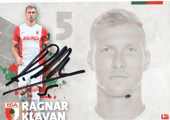 Autogramm Fussball | FC Augsburg | 2014 | Ragnar KLAVAN