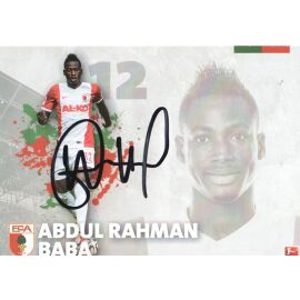 Autogramm Fussball | FC Augsburg | 2014 | Abdul Rahman BABA