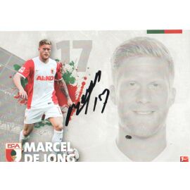Autogramm Fussball | FC Augsburg | 2014 | Marcel DE JONG