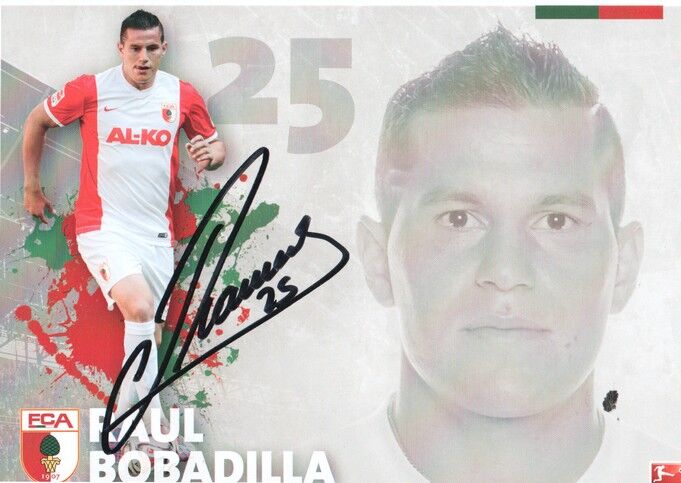 Autogramm Fussball | FC Augsburg | 2014 | Raul BOBADILLA