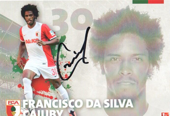 Autogramm Fussball | FC Augsburg | 2014 | Caiuby DA SILVA