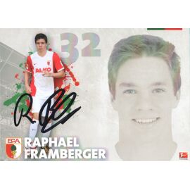 Autogramm Fussball | FC Augsburg | 2014 | Raphael FRAMBERGER